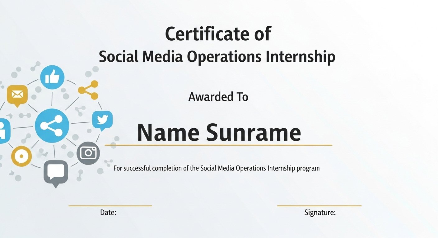 Internship Certificate
